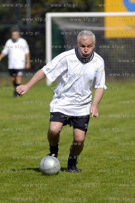 Mecz pilki noznej pomiedzy UM Sopotu a reprezentacja...