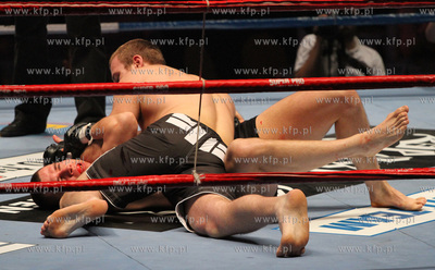 Gdynia, Gala Best of the East. Nz. walka miedzy Marcinem...