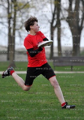 Sopot - Park Poludniowy. Trening trojmiejskiej druzyny...
