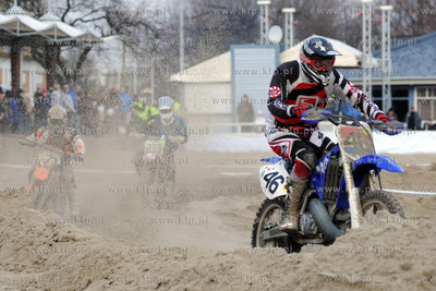 XX Final WOSP w Gdyni. Zawody Motocrossowe na Plazy...