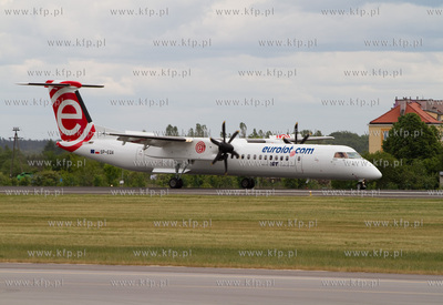 Po raz pierwszy odwiedzil gdanskie lotnisko najnowszy...