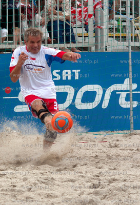 Mecz gwiazd w ramach Finalu Mistrzostw Plazowej Pilki...