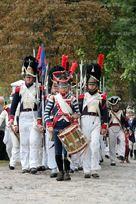Rekonstrukcja bitwy z okresu kampanii napoleonskiej...