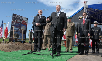 Redzikowo. Uroczyste rozpoczęcie budowy bazy pocisków...