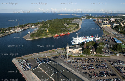 Westerplatte z lotu ptaka. 23.08.2009 fot. Kacper Kowalski...