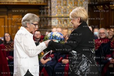 Gdańsk. Uroczysta LI sesja Rady Miasta Gdańska w...