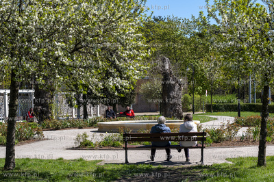 Gdańsk Brzeźno. Park Brzeźnieński im. Jana Jerzego...