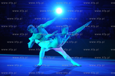 Gdansk, hala widowiskowa AWFiS. Wielka gala konczaca...