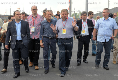 Dzien otwarty nowego gdanskiego stadionu PGE Arena....