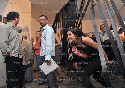 Wernisaz wystawy Doroty Nieznalskiej "Miasto Zdarzenie...