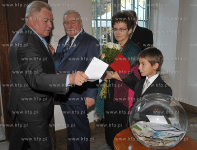 Przyjecie urodzinowe z okazji 68 urodzin Lecha Walesy...