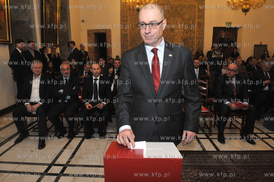 Inauguracyjna sesja Rady Miasta Gdanska w Wielkiej...