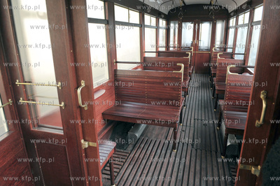 Gdansk - Zajezdnia Tramwajowa Wrzeszcz. Wnetrze zabytkowego...