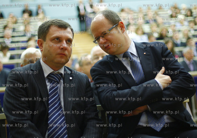 Gdansk. Uniwersytet Gdanski. Aula Wydzialu Prawa i...
