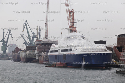 Stocznia Remontowa Shipbuilding w Gdansku.
29.11.2014
fot....