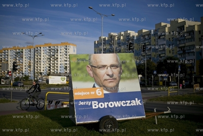 Kampania wyborcza do sejmu i senatu RP. Plakat wyborczy...