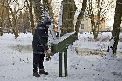 Gdańsk. Park Oruński. Pierwszy Kaczkomat, czyli ręczny...