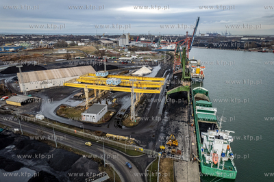 Węgiel w Porcie Gdańsk.
31.01.2023
fot. Krzysztof...