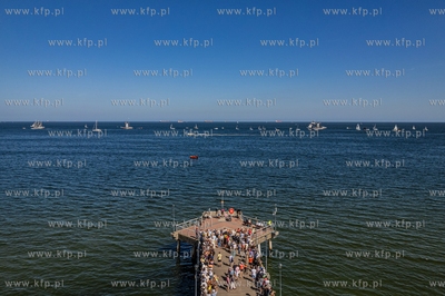 Baltic Sail. Parada żaglowców na Zatoce Gdańskiej....