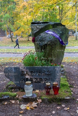 Gdańsk, Cmentarz Srebrzysko. Prezentacj projektu Znani-Niezapomniani....