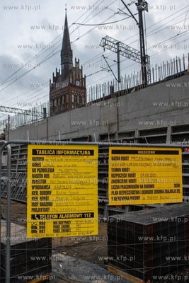 Gdańsk Wrzeszcz, ul. Biała. Przebudowa muru oporowego....