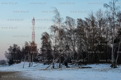 Gdańsk, Górki Zachodnie. Obiekt radionawigacyjny....