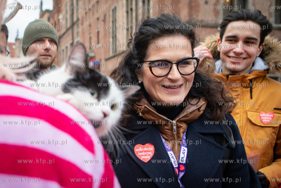 Gdańsk, Długi Targ. 30 Finał Wielkiej Orkiestry...