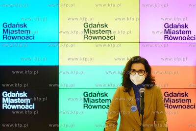 Gdańsk, Hevelianum. Konferencja prasowa; Gdańsk Miastem...