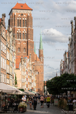 Gdańsk, ul.Mariacka. 24.07.2023 / fot. Anna Rezulak/KFP