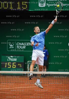 Sopot. Korty SKT. Zawody BNP Paribas Polish Open.
Nz...