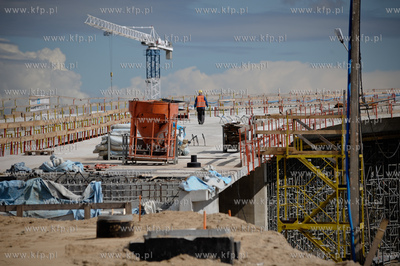 Gdansk. Budowa obwodnicy Poludniowej - wezla Lipce
02.09.2011
fot....