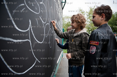 Gdansk. Klub Plama. Otwarcie wystawy plenerowej zdjec...