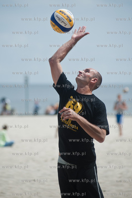 Gdynia. Plaza miejska. Akademicki Puchar Polski w siatkowce...