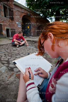 Gdansk. Twierdza Wisloujscie. Badania archeologiczno-architektoniczne...