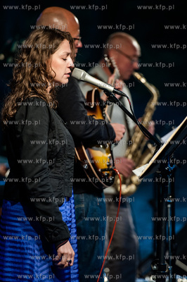 Gdansk. Teatr Lesny. Gdanskie Noce Jazzowe. Ola Tomaszewska...