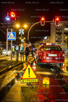 Gdansk. Wrzeszcz. Skrzyzowanie Alei Grunwaldziej i...