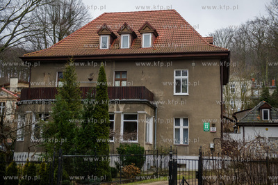 Gdańsk. Wrzeszcz. Kamienica przy ul. Jaśkowa Dolina...