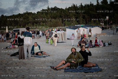 Plaża w Karwi. Zaćmienie słonca, 
12.08.2026
fot....