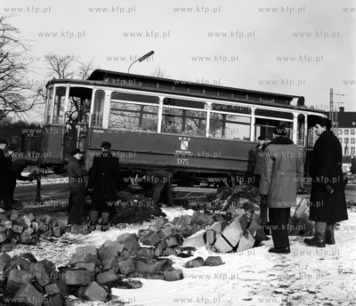 Wypadek tramwaju linii 3 na Podwalu Grodzkim w okolicach...
