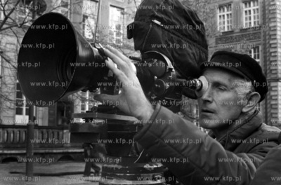 Boguslaw Lambach, operator filmowy. 
22.10.1973
5pazdziernik73_z.kosycarz_p46
Fot....