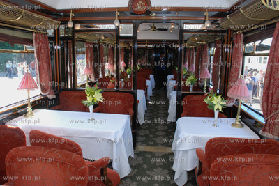 Legendarny pociąg Orient Express po raz pierwszy w...