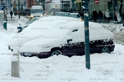 Zima w Slupsku. Zasniezone samochody
24.11.2008
fot....