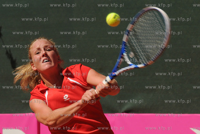 Korty TKS Arka Gdynia. Fed Cup - turniej tenisowy kobiet...