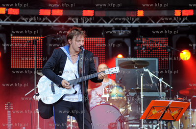 Gdansk. Plac zebran Ludowych. Scena letnia. Koncert...