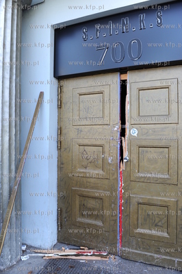 Sopot. Klub Sfinks 700. Falszywy donos telefoniczny...