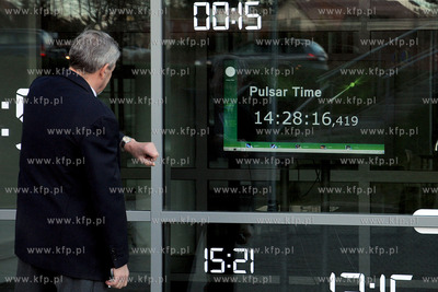 Repetytor pierwszego na swiecie zegara pulsarowego...