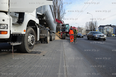 Sopot. Aleja Niepodleglosci. Inspekcja Transportu Drogowego...