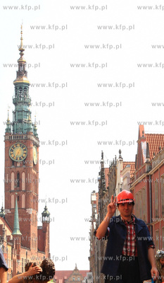 Otwarice 752 Jarmarku sw. Dominka w Gdansku. Uroczysta...