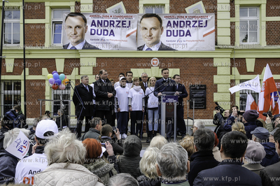 Starogard Gdanski. Spotkanie kandydata PiS na prezydenta...