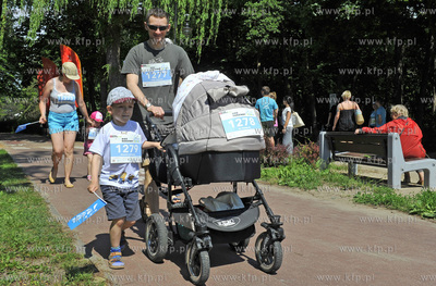 Gdansk Oliwa. Park w Jelitkowie. Bieg do zrodel. 04.06.2016...